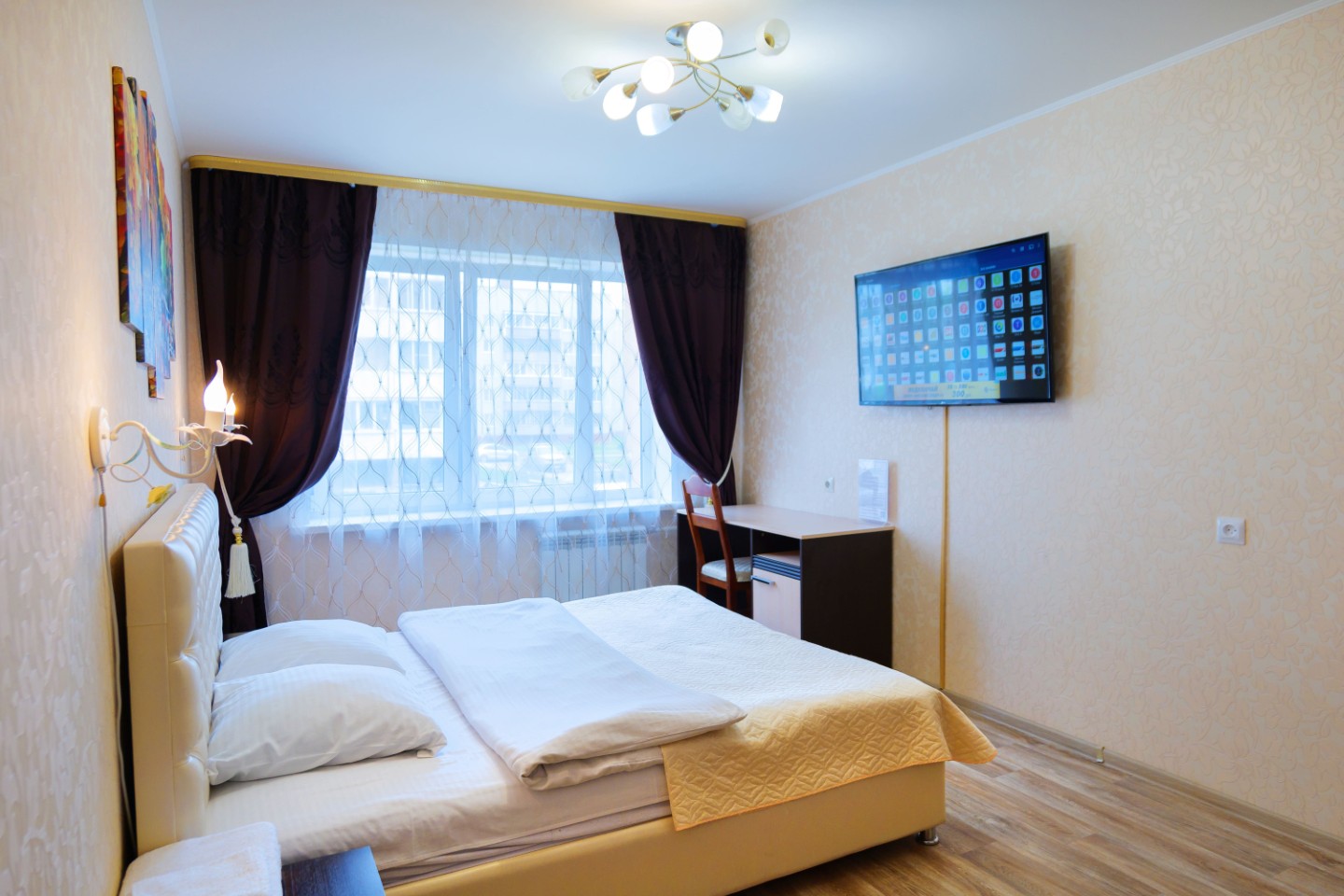 Уютная однокомнатная квартира 39 м²