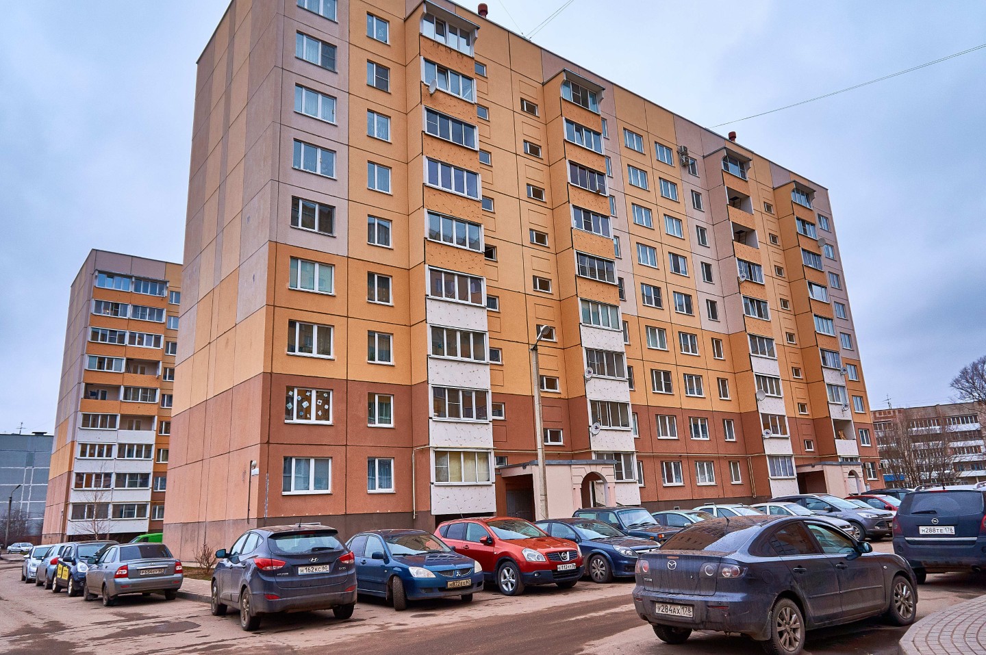 Уютная однокомнатная квартира 39 м²